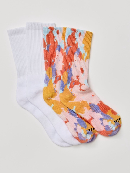 FP Movement by Free People Accessories - Free People Movement Trail Away Sock Pack- Blush Combo